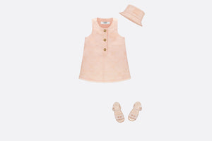 Baby Sandal • Pale Pink Calfskin