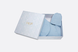 Newborn Gift Set • Sky Blue Cannage Jersey and Cotton Voile