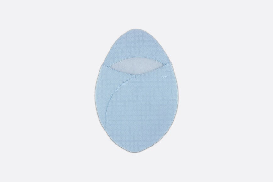 Sleeping Bag • Sky Blue Cannage Cotton Voile