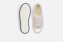 Load image into Gallery viewer, Walk&#39;n&#39;Dior Platform Sneaker • Gold-Tone Dior Oblique Cotton with Metallic Thread Embroidery

