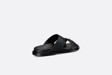 Load image into Gallery viewer, Dior Aqua Sandal • Black Grained Calfskin
