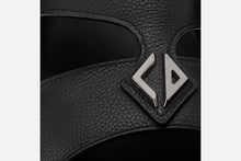 Load image into Gallery viewer, Dior Aqua Sandal • Black Grained Calfskin
