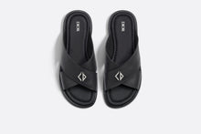 Load image into Gallery viewer, Dior Alias Sandal • Black Grained Calfskin
