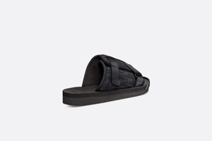 Dior Alpha Sandal • Black Dior Oblique Jacquard