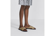 Load image into Gallery viewer, Dior Alias Sandal • Beige Grained Calfskin
