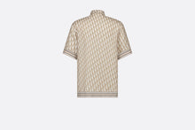 Load image into Gallery viewer, Dior Oblique Short-Sleeved Shirt • Beige Silk Twill
