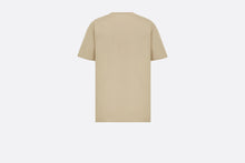Load image into Gallery viewer, CD Icon Relaxed-Fit T-Shirt • Beige Cotton Jersey
