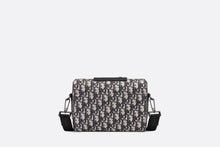 Load image into Gallery viewer, Dior Lingot Pouch • Beige and Black Dior Oblique Jacquard and Black Grained Calfskin
