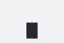 Load image into Gallery viewer, Bi-Fold Card Holder • Black Dior Oblique Jacquard
