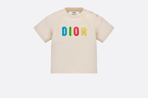 Baby T-Shirt • Light Beige Thick Cotton Jersey