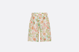 Kid's Shorts • Multicolor Voile with Floral Print