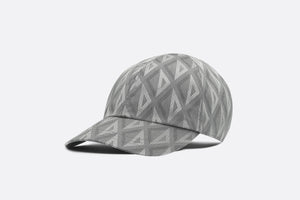 CD Diamond Baseball Cap • Gray Technical Nylon Jacquard