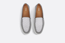 Load image into Gallery viewer, Dior Granville Loafer • Dior Gray Suede and Dior Oblique Jacquard
