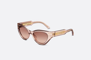 DiorSignature B7I • Translucent Pink Butterfly Sunglasses