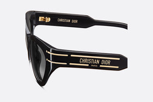 DiorSignature B7I • Black Butterfly Sunglasses