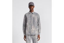 Load image into Gallery viewer, Dior Oblique Overshirt • Gray and Gold-Tone Cotton-Blend Twill
