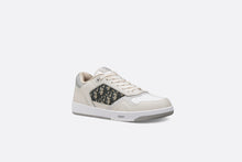 Load image into Gallery viewer, B27 Low-Top Sneaker • Cream and White Smooth Calfskin with Beige and Black Dior Oblique Jacquard
