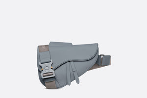 Saddle Bag • Dior Gray Grained Calfskin