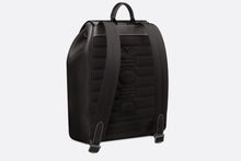 Load image into Gallery viewer, Saddle Backpack • Black Grained Calfskin

