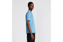 Load image into Gallery viewer, CD Icon Polo Shirt • Blue Cotton Piqué
