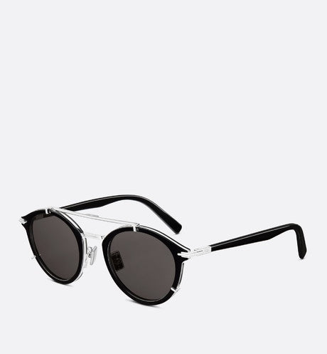 DiorBlackSuit R7U BioAcetate • Black Pantos Sunglasses