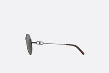 Load image into Gallery viewer, CD Link A1U • Gray Mirrored Pilot Sunglasses with Dior Oblique Motif

