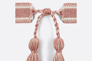 J'Adior Bracelet Set • Placid Blue and Pink Cotton