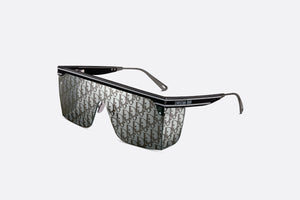 DiorClub M1U • Black Dior Oblique Mask Sunglasses