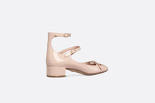 Load image into Gallery viewer, Aime Dior Ballet Pump • Nude Patent Calfskin
