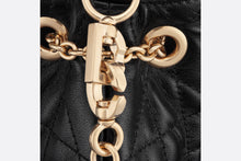 Load image into Gallery viewer, Small Dior Ammi Bag • Black Supple Macrocannage Lambskin
