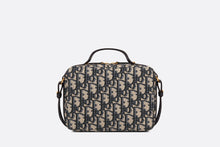 Load image into Gallery viewer, 30 Montaigne Box Bag with Chain • Blue Multicolor Dior Oblique Jacquard
